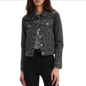 Levi's Women's Black Denim Trucker Jacket NWOT
